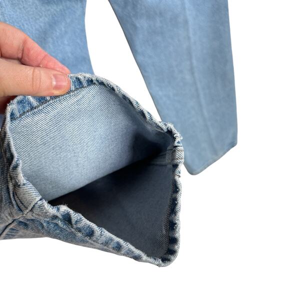 Carhartt Tapered Straight Traditional Fit Denim Jeans Light Wash Blue 40x29 - Picture 10 of 14